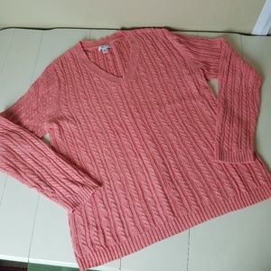 Croft & Barrow Cable Knit Sweater